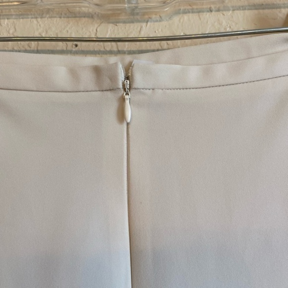Cache cream high waisted size 6 pants vintage , zip at ankle‎ - Picture 5 of 12